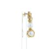 Fred Baie des Anges pendants earrings in yellow gold,  cultured pearls and diamonds - Detail D2 thumbnail