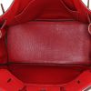 Borsa Hermes Birkin 35 cm in pelle togo rossa - Detail D2 thumbnail