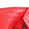 Sac à main Hermes Birkin 35 cm en cuir togo rouge - Detail D4 thumbnail