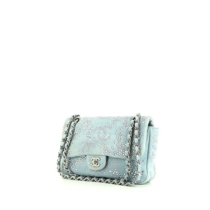 Chanel Timeless Handbag in Bleu Pale Canvas