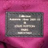 Louis Vuitton Louis Vuitton Editions Limitées handbag in purple satiny canvas and black leather - Detail D3 thumbnail