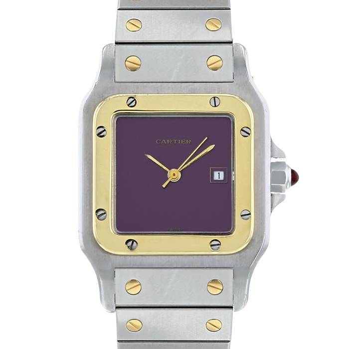 Cartier Santos watch in gold and stainless steel Ref:  2961 Circa  1983 - 00pp