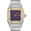 Reloj Cartier Santos de oro y acero Ref :  2961 Circa  1983 - 00pp thumbnail