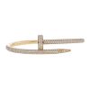Bracelet Cartier Juste un clou en or rose et diamants, taille 15 - 00pp thumbnail