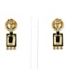 Articulated Cartier Panthère earrings in yellow gold and diamonds - Detail D3 thumbnail