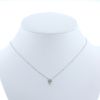 Collar Van Cleef & Arpels en oro blanco y diamantes - 360 thumbnail