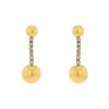 De Grisogono earrings in yellow gold and diamonds - 00pp thumbnail