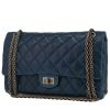 Bolso de mano Chanel  Chanel 2.55 en cuero acolchado azul marino - 00pp thumbnail