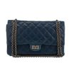 Bolso de mano Chanel  Chanel 2.55 en cuero acolchado azul marino - 360 thumbnail