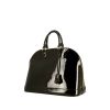 Louis Vuitton Alma large model handbag in plum monogram patent leather - 00pp thumbnail