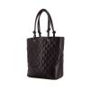 Bolso Cabás Chanel  Cambon en cuero acolchado negro - 00pp thumbnail