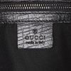 Bolso de mano Gucci Mors en lona negra y cuero negro - Detail D3 thumbnail