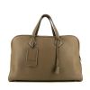 Hermes Victoria travel bag in etoupe togo leather - 360 thumbnail
