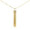 Cartier Panthère long necklace in yellow gold, emerald, onyx and in diamonds - 00pp thumbnail