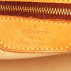Shopping bag Louis Vuitton Babylone in tela monogram marrone e pelle naturale - Detail D3 thumbnail