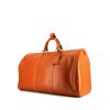 Bolsa de viaje Louis Vuitton Keepall 50 cm en cuero Epi color oro - 00pp thumbnail