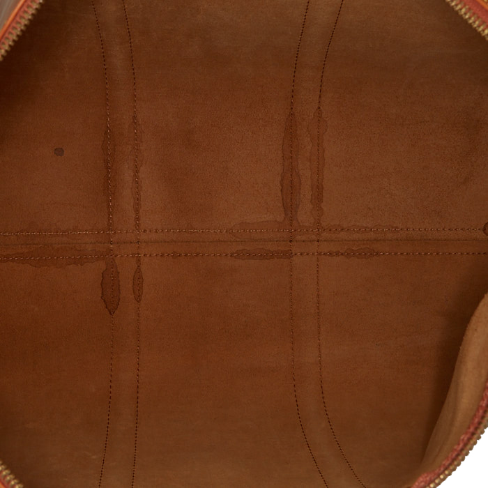 Louis Vuitton Keepall 50 cm travel bag in gold epi leather - Detail D2