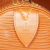 Sac de voyage Louis Vuitton Keepall 50 cm en cuir épi gold - Detail D3 thumbnail