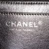 Chanel Timeless Jumbo handbag in dark grey quilted leather - Detail D4 thumbnail