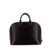 Louis Vuitton Alma small model handbag in black epi leather - 360 thumbnail