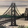 Bernard Buffet, "San Francisco", lithograph in colors on Arches papers, from the "San Francisco" album, artist proof, signed and annotated, of 1966 - Detail D1 thumbnail