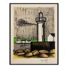 Bernard Buffet, "Le Phare de Guilvinec", lithograph in eight colors on Arches papers, artist proof, signed and annotated, of 1983 - 00pp thumbnail
