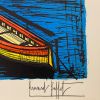 Bernard Buffet, "Saint-Tropez, les yachts", lithographie en douze couleurs sur papier Arches, épreuve d'artiste, signée et annotée, de 1984 - Detail D2 thumbnail