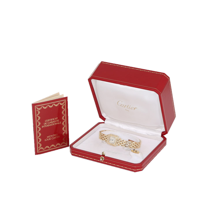 Cartier Panthère Joaillerie watch in yellow gold Ref: 11311 Circa 1999 - Detail D2