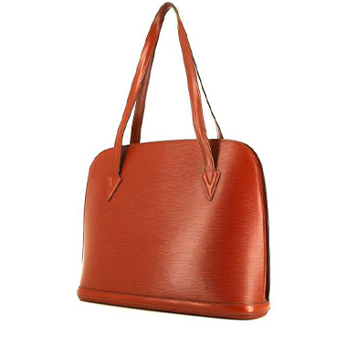 Louis Vuitton Lussac Handbag in Fawn EPI Leather