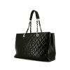 Bolso Cabás Chanel  Shopping GST en cuero granulado acolchado negro - 00pp thumbnail