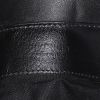Bolsito de mano Givenchy en cuero negro y blanco - Detail D3 thumbnail