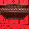 Shopping bag Louis Vuitton  Neverfull modello medio  e pelle marrone - Detail D3 thumbnail