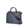 Dior Abeille briefcase in blue leather - 00pp thumbnail