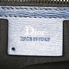 Borsa portadocumenti Dior Abeille in pelle blu - Detail D4 thumbnail