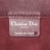 Sac cabas Dior Book Tote en cuir bordeaux - Detail D3 thumbnail
