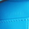 Sac à main Hermès Kelly 20 cm en cuir Mysore bleu Frida - Detail D5 thumbnail
