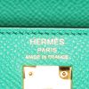 Hermes Kelly 25 cm handbag in green Menthe epsom leather - Detail D4 thumbnail