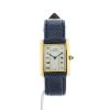 Reloj Cartier Tank Must de plata dorada Ref :  590005 Circa  1988 - 360 thumbnail