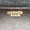 Hermes Constance handbag in chocolate brown box leather - Detail D4 thumbnail