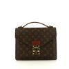 Louis Vuitton shoulder bag in monogram canvas and havana brown smooth leather - 360 thumbnail