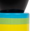 Ettore Sottsass, Totem "Menta", in polychrome enamelled ceramic, edition EAD for Modernariato gallery, signed and numbered, around the 2000's - Detail D1 thumbnail