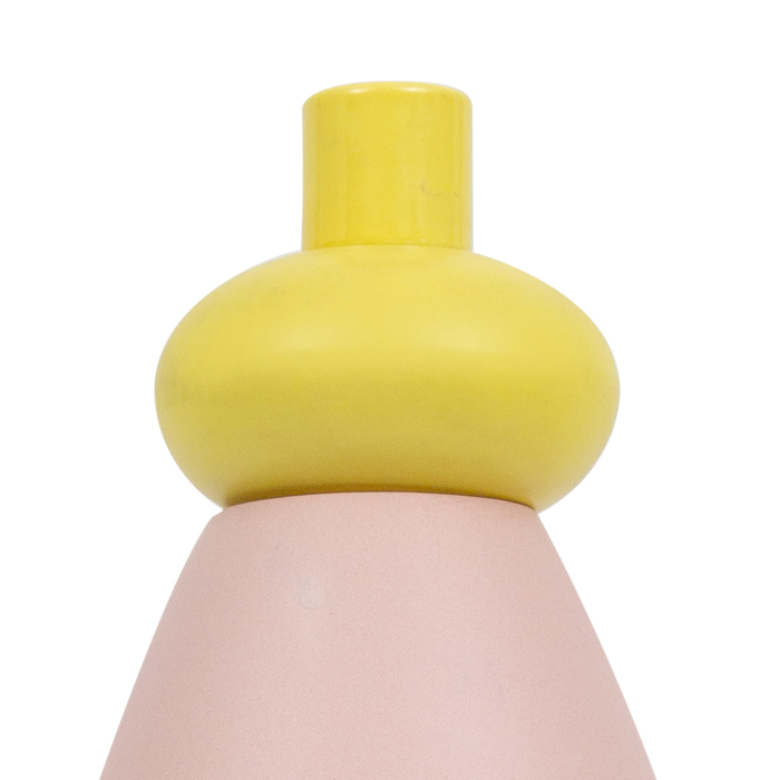 Ettore Sottsass, Totem "Burma", in polychrome enamelled ceramic, edition EAD for Modernariato gallery, signed and numbered, around the 2000's - Detail D1