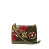 Louis Vuitton Twist handbag in brown monogram canvas and olive green epi leather - 360 thumbnail