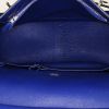 Hermes Jypsiere shoulder bag in blue togo leather - Detail D2 thumbnail