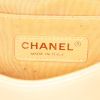 Chanel Boy shoulder bag in beige quilted grained leather - Detail D4 thumbnail