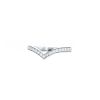 Chaumet Joséphine Aigrette ring in white gold and diamonds - 00pp thumbnail