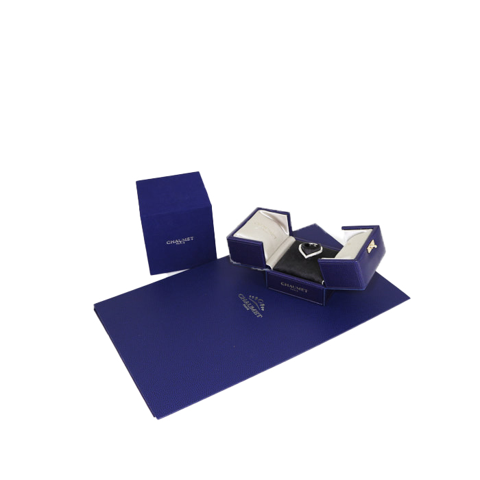 Bague Chaumet Joséphine Aigrette en or blanc et diamants - Detail D2