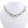 Hermes Chaine d'Ancre Crescendo necklace in silver - 360 thumbnail
