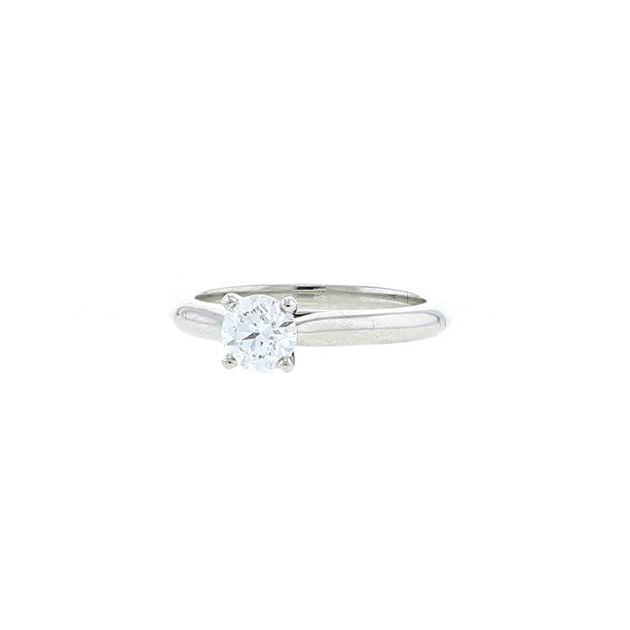 Cartier 1895 solitaire ring in platinium and diamond - 00pp