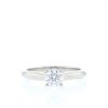 Cartier 1895 solitaire ring in platinium and diamond (0,42 carat) - 360 thumbnail
